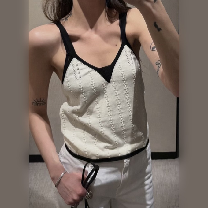 9A+ quality chanel knit camisole